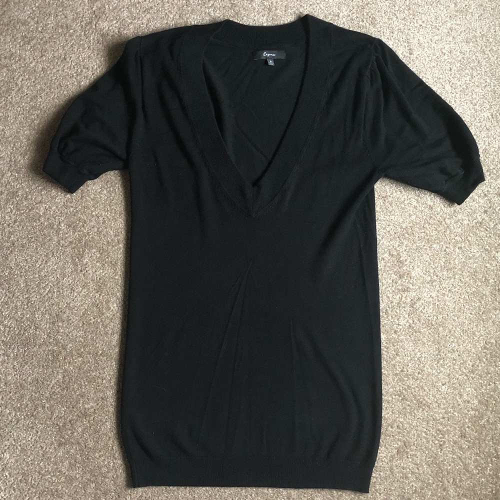 Express black sweater
